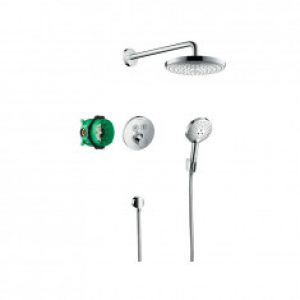 Pack encastré Design ShowerSet Raindance Select S / ShowerSelect S Chromé Hansgrohe