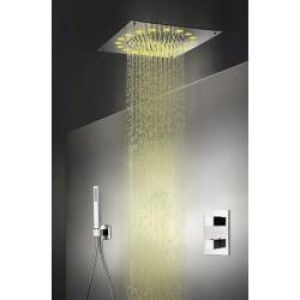 PACK ENCASTRE THERMOSTATIQUE QUADRI RAIBOW  PLAFOND PREMIUM – CRISTINA ONDYNA XQD3680