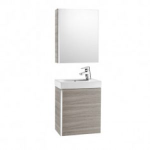 Pack Unik MINI 450 meuble, lave-mains, miroir et armoire de toilette