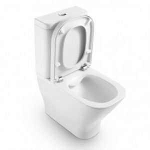 Pack WC complet Roca The GAP – Evacuation duale (Horizontale/Verticale)