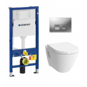 Pack WC GEBERIT DuofixBasic + VITRA…