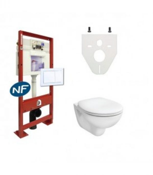 Pack wc suspendu complet
