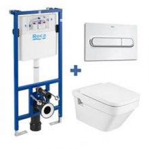 Pack WC suspendu DAMA DUPLO ROCA