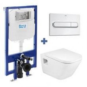 Pack WC suspendu THE GAP COMPACT ROCA