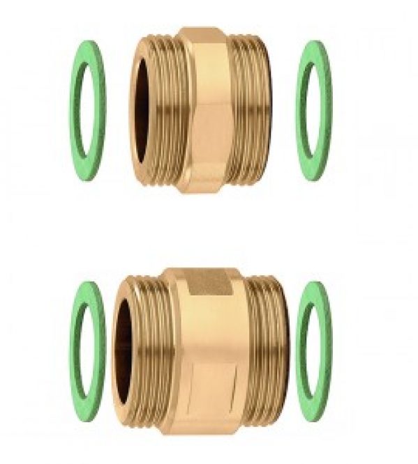 Paire de raccords avec joints caleffi 675004