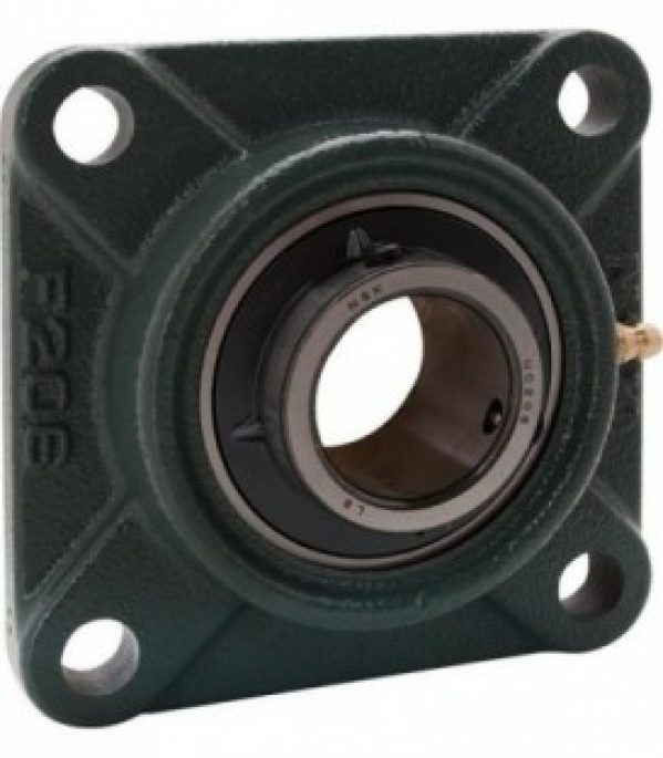 Paliers a bride avec corps en fonte carre UCF207D1