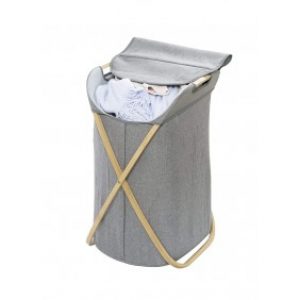 Panier à linge – Bahari – Bambou et Coton – 79 L