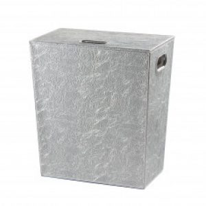 Panier à linge chrome Perle 60cm