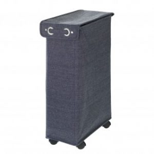 Panier à linge étroit – Corno – avec couvercle – 43 L