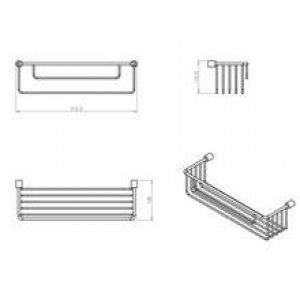 Panière étagère minimalisme COSMIC