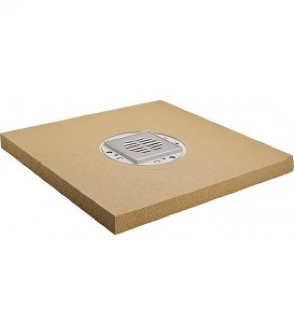 Panneau de montage de douche, standard Ecoulement vertical, centré 1200x900x50 mm, hauteur 50 mm