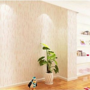 Papier peint classique à motif en rayures verticales pour revêtement mural