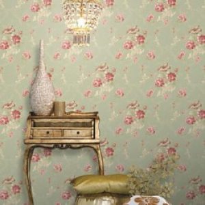 Papier peint contemporain à motif floral pour hall, bureau et chambre à coucher,