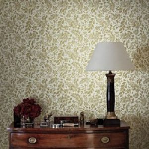 Papier peint contemporain pour revêtement mural à motif en feuilles d’arbre superposées