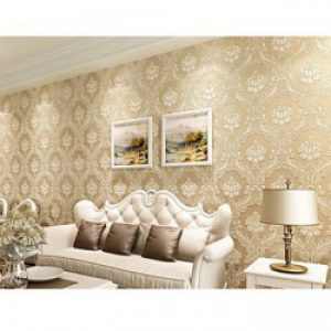 Papier peint contemporain pour revêtement mural à motif floral