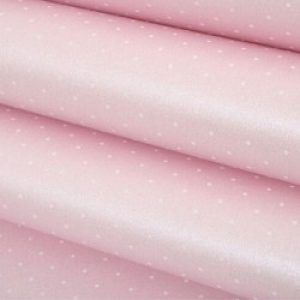 Papier Peint Moderne simple à petit pois non tissé pour la chambre des enfants et Décoration de la Maison Rose foncé 5.3m2