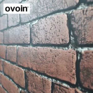 Papier Peint Moderne Vintage 3D Rustique Motif en Brique Pour Salon et Restaurant