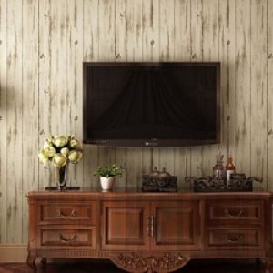 Papier peint mural pour revêtement mural et à motif sous forme de bois