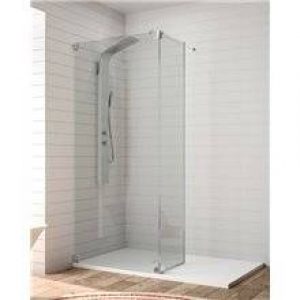 Pare-douche frontal avec paroi fixe + feuille…