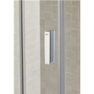 Pare-douche semi-circulaire 90×90 cm Ura Roca