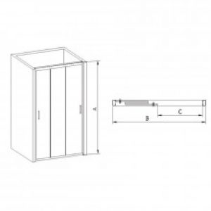 Paroi de baignoire frontale Tucson de Futurbaño