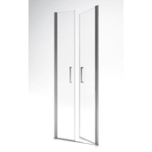 Paroi de douche – Saloon – profilés chromé – différentes dimensions