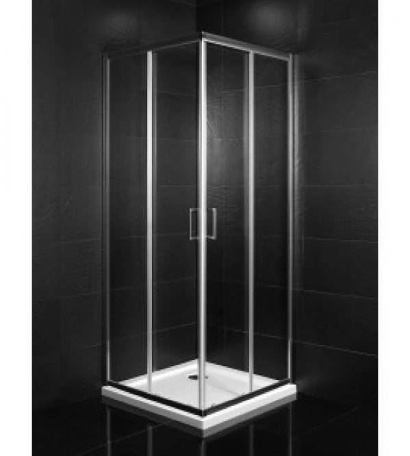 parois de douche Accès d’angle à quatre panneaux Piralla…