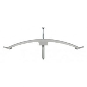 Passe-câble double – en polyamide – plafond ou mural – KKB