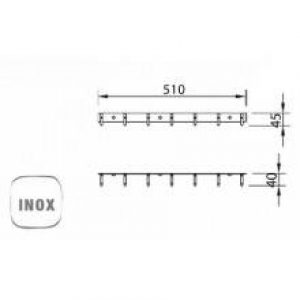 Patère Chrome 7 Urban