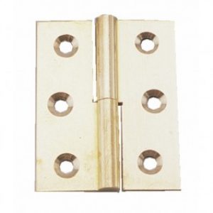 Paumelle en laiton poli