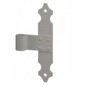 Paumelle té milieu 41PA pour volets aluminium/PVC