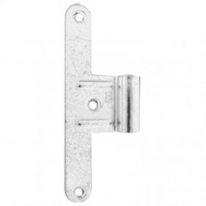 Paumelles femelles réglables universelles en inox brossé