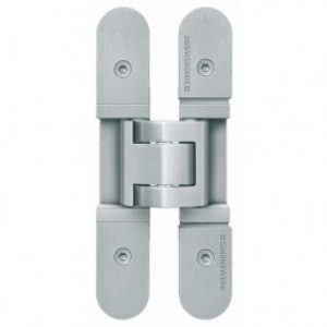 Paumelles invisibles – pour portes lourdes – inox – Tectus 3D