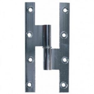 Paumelles noeuds plats renforcés-laiton chromé