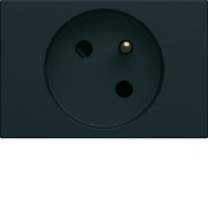 PC goulotte 2P+T 16A night – APPAREILLAGE MURAL GALLERY HAGER WXF421N