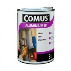 Peinture métallisée – haute température –  Aluminium gris argent