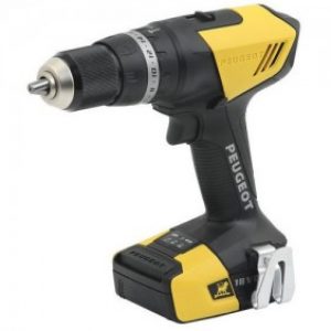 Perceuse sans fil percussion 18v – avec 2 batteries 2ah + forets