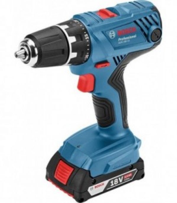 Perceuse visseuse sans fil BOSCH 18V GSR 18V-21 2 x 2,0 Ah batterie et chargeur