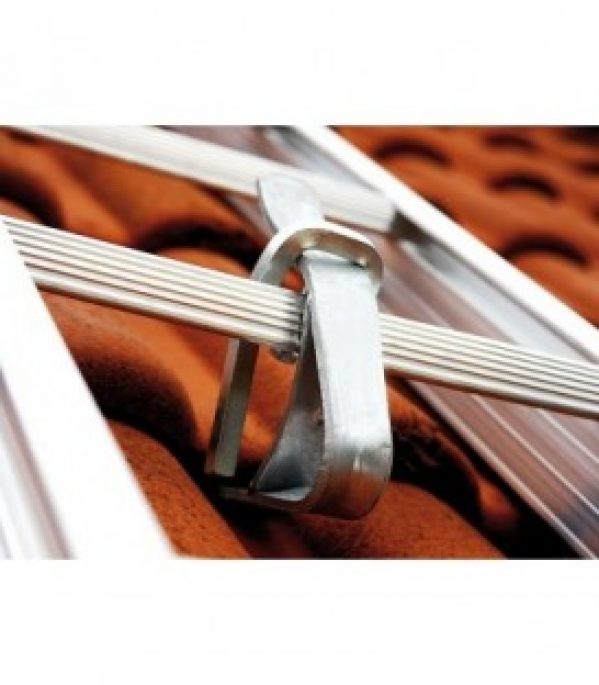 Pièce de securité anti-levage pour echelle de couvreur BAVARIA galvanisé