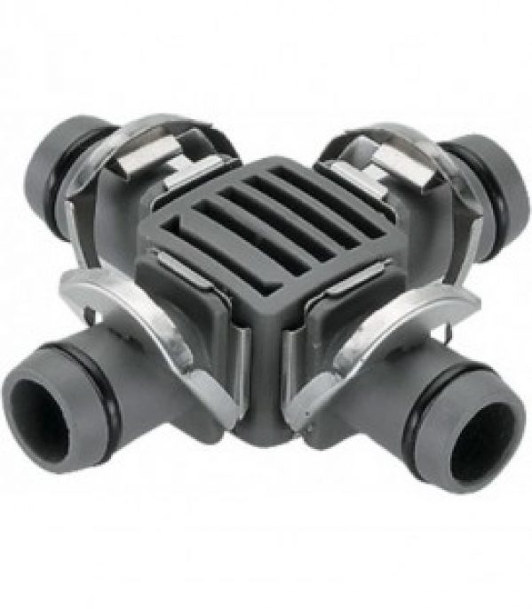 Pièce en croix GARDENA 13 mm (1/2&Prime;) Contenu : 2 pièces