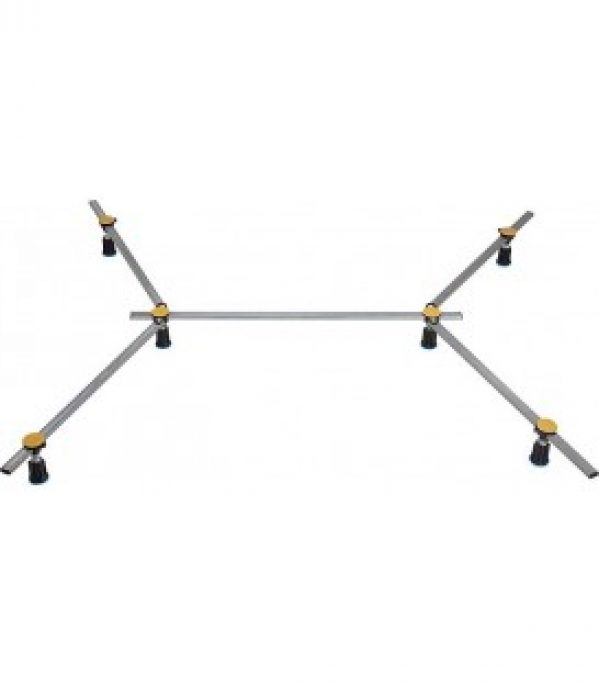 Pieds de receveur R6 SGS XXL pour bac douche en acier/acrylique de 75x75cm – 120x120cm