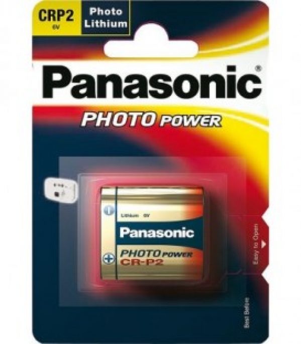 Piles Lithium CR-P2PEP, 6 V 34 x 19,5 x 36mm 1 piece