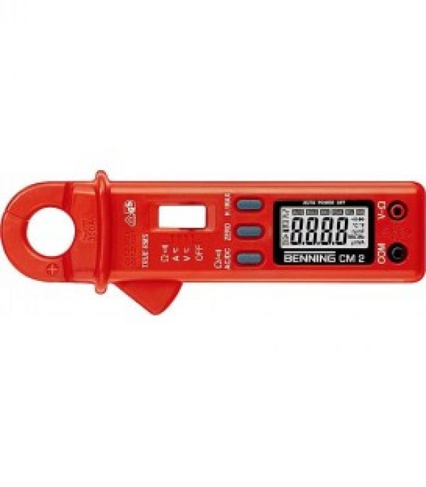 Pince amperemetrique numerique mesure de courant continu et alternatif BENNING CM2