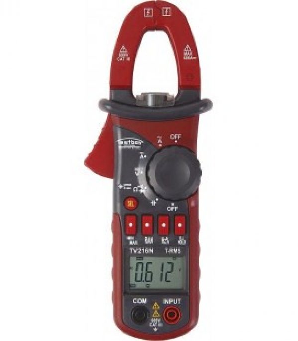 Pince amperemetrique Testavit 216 avec cable de jonction et pochette