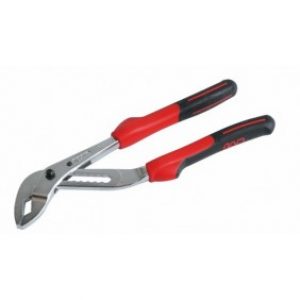 Pince à bouton poussoir branches entrepassées