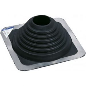 Pipeco à embase carrée – noir