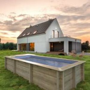 Piscine bois Urbaine 600 x 250 x H 133 -…