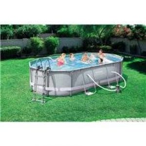 Piscine en kit ovale 488x305x107 cm Power Steel…