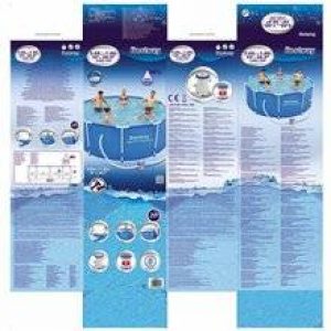 Piscine en kit, ronde 305×100 cm STEEL PRO Bestway