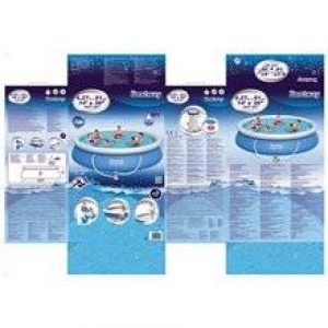 Piscine en kit ronde 427×91 cm Fast Set Bestway